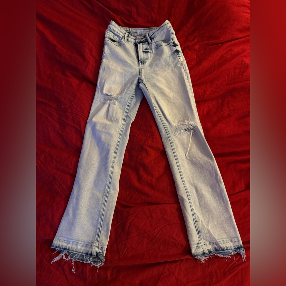 Classic Light Blue Straight Leg Women's Jeans